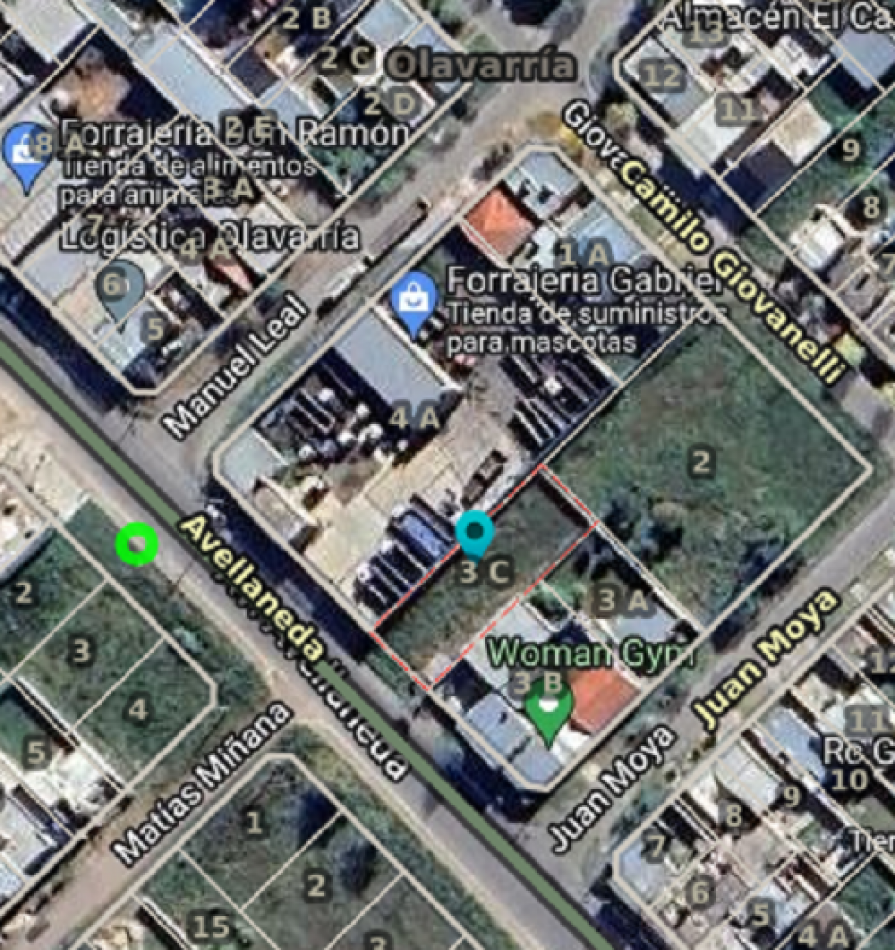 LOTE SOBRE AVENIDA