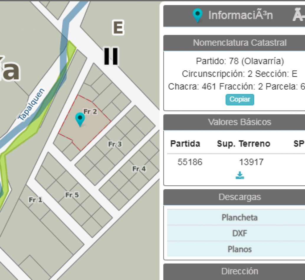 AMPLIO LOTE ZONA RIVADAVIA SUR