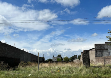 LOTE SOBRE AVENIDA